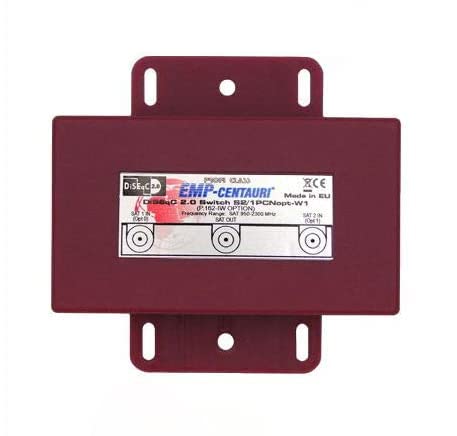 DiSEqC 2/1 Option EMP Centauri, 2 Ingressi LNB 1 Uscita Ricevitore HD 3D 4K
