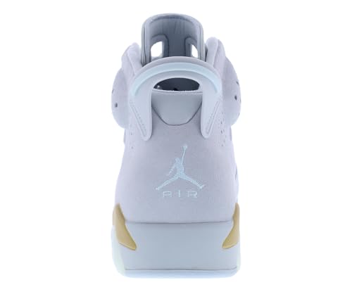 Image of Air Jordan 6 Retro Pearl Women's Shoe (DQ4914-074, Pure Platinum /Metallic Gold /Coconut Milk)