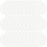 30 Pack 4.3” Replacement Glue Boards for Katchy, Indoor Glue Boards Refill Sticky Cards Compatible with Katchy, for Fenun and Other Models (White)