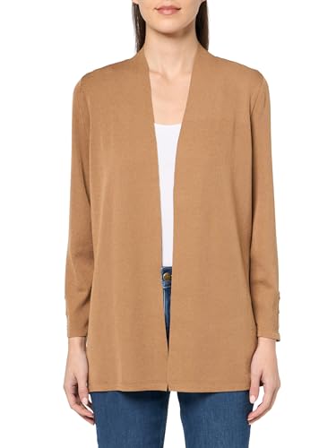 Image of Anne Klein Women's Carmel Self Edge Kissing Front Cardigan
