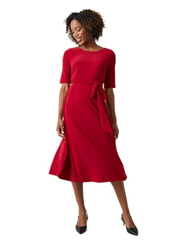Kasper Women's 3/4 Sleeve Fit & Flare Jersey Dress
