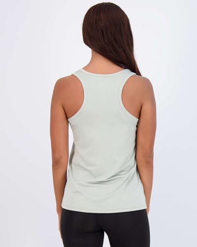 Image of Real Essentials 5-Pack Women's Racerback Tank Top Dry-Fit Athletic Performance Yoga Activewear (Available in Plus Size)