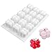 Anyingkai Mousse silikonowa forma do ciast, 3D Cube Candle, forma do świec, silikonowa forma 3D, do samodzielnego wykonania, silikonowa forma do świec, świece 3D, forma silikonowa, kształt kostki 3D, silikonowa forma