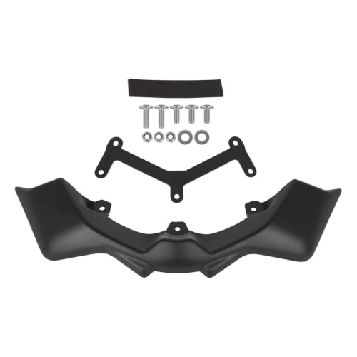 Spoiler CB1000 Hornet 2025 noir : déflecteur avant aérodynamique pour moto nue