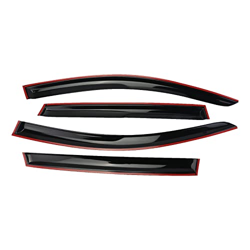 Misioek Rain Guards Suitable For Honda Crv 2017-2022, Window Visor, Window Deflectors, Rain Guard, 4 Pcs 94269 #TOP1