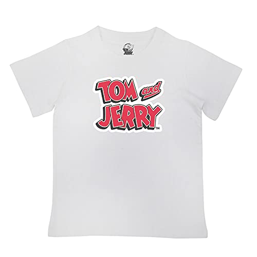 Image of Tom & Jerry Boy's Cartoon Regular Fit Tshirt