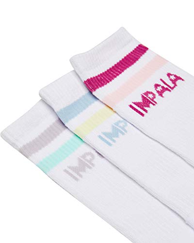 Impala Rollerskates Impala Stripe Socks 3-Pack Pastel One Size