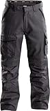 Dassy Unisex Connor 295G Arbeitshose, Grigio/Nero, 56