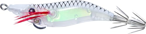 Yo-Zuri Mini Aurora Squid Jig Floating 2 Inch 48mm #1 Luminous White