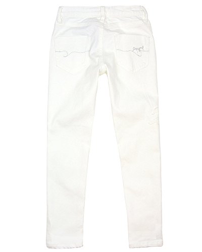 Desigual Girls' Denim Pants Balsalobre, Sizes 5-14 - 9/10 White2