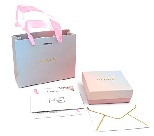 Solinfor Mother Daughter Bracelet, Gifts For Mom From Daughter, Mom Gifts For Mothers Day, Birthday, Valentines Day, Christmas - Sterling Silver Mom And Daughter Bracelet For Women #TOP6