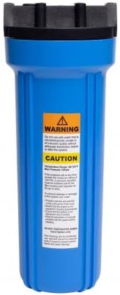 IPW Industries Inc-Watts-FH4200BL14 Flowmatic Blue Filter Housing Std 10 in With 1/4 in Ports