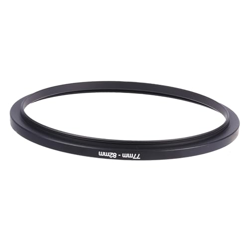 Replacement Ring for 77-82mm SLR Digital Camera Lens, Filter Adapter Rings, Anodized Aluminum Material, Provides Flexibility for Filters and Lenses