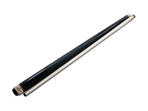 Champion ST Billiards Maple Black Pool Cue Stick 21 oz, Black Pool Case, Billiards Glove (Black case, 18-21oz Cue)