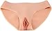 BINOT Silicone Fake Vagina Panties Short Triangle Can Pee and Inserted for Drag Queen Crossdresser Transgender,Colour 3,Upgraded Version