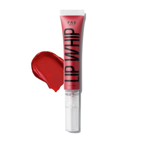 Fae Beauty Lip Whip 12Hr Comfortable Matte Liquid Lipstick (10ml) | Long Wear | Non Drying | Soft Mousse Smudgeproof Formula | Vegan | With Moisture Lock Technology | Enriched with Vitamin E and Cherry Coffee - Bite