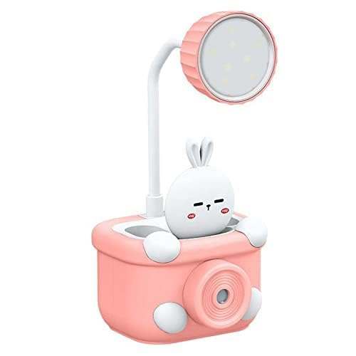 Plastic 3 in 1 USB Chargeable Led Light Table Night Lamp for Kids Bedroom with Pencil Sharpener & Pen Holder Stand for Girls & Boys in Multicolor Pack of 1.-image-49
