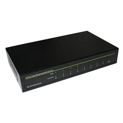 WBOX Technologies 0E8P65W4POE 8Port Fast POE