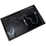 NIYANGLE 樹脂製ジュエリー収納トレイ 化粧台トレイ ホテルや寝室向け 小物整理