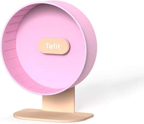 SIzlahoハムスター回し車 静音 キャンディホイール 走りやすい 可愛い サイレントホイール 安定 大直径 ストレス解消 ゴールデンハムスター キンクマ ドワーフハムスター 小動物に対応 高さ調整可能 ブルー 22cm (ピンク,26cm)