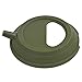 Funien Soft, Odorless Camping Teapot Lid, Strong Adsorption, Fits Cups, Smooth Pouring, Temperature Tolerant with Brewing Solution, Portable for Camping (OD Green)