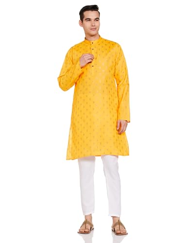 Image of Luxrio Kurta Set for Men Cotton Blend Kurta with Pyjama Set Ethnic Set