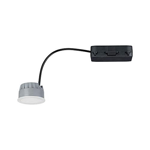 Preisvergleich Produktbild Paulmann 93836 LED-Modul Coin flach Leuchtmittel Einbaustrahler Deckenspot satiniert 7W Einbaulicht dimmbar Warmweiß Einbauleuchte, 7 W, Satin
