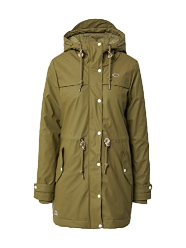 Ragwear Damen Übergangsparka CANAN Oliv M