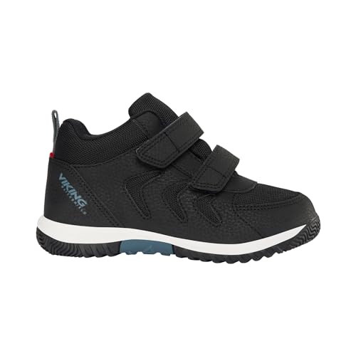 Viking Unisex Kinder Brisk Mid Wp 2v Walking Shoe, Black...