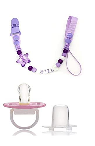 Baby Dummy Holder Pacifier Clips Soother Chains and Baby Clip Nipple (Multicolor)