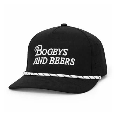 Bogeys and Beers Funny Golf Hat – Golf Hats for Men,