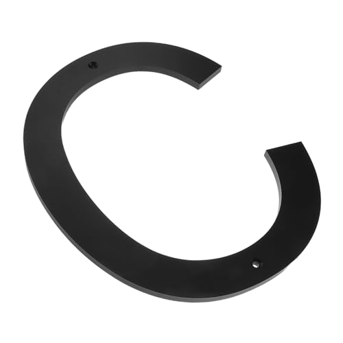 CIYODO Digital House Black Outdoor Mailbox Letters for Outside Letters for Address Use for Apartment Door Enhances Visibility for Modern House Numbers