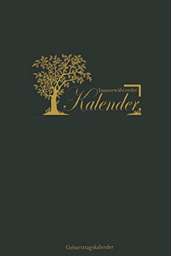 Immerwährender Kalender Buch – Die 15 besten Produkte im Vergleich