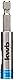 kwb One-Touch magnetischer Schnellwechsel-Bithalter mit automatischer Bitfreigabe – 1/4’’ Zoll Sechskant-Schaft, 65 mm Länge (Packung mit 2)
