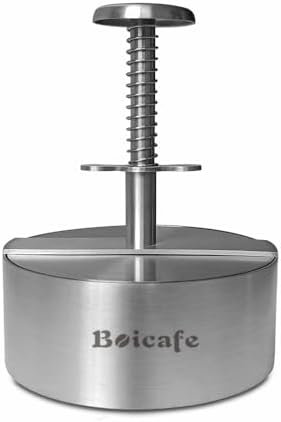 304 Edelstahl Burger Press - Verstellbarer Patty Maker Mit 150 Burgerpapieren Für Perfekte Grill-Patties