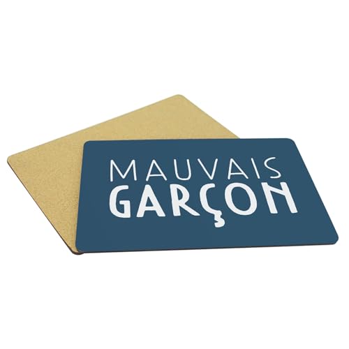 Sets de table en liège bleu grand format pour protéger vos meubles des rayures - 5