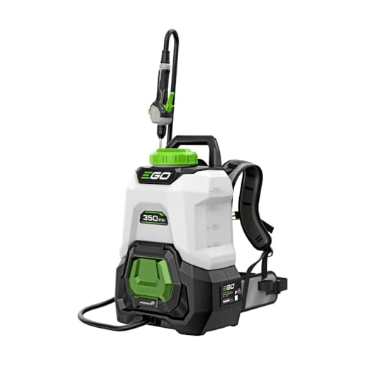 EGO POWER+ Backpack Sprayer, 4 Gallon
