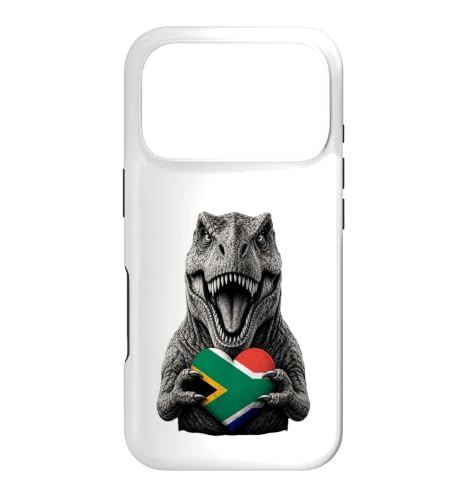 South African Flag Dinosaur Heritage T-Rex South Africa Case for iPhone 17 Pro