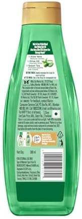 Hair & Care Damage Repair Non-Sticky Hair Oil with Aloe Vera, Olive Oil & Green Tea, 300 ml (Pack of 6)