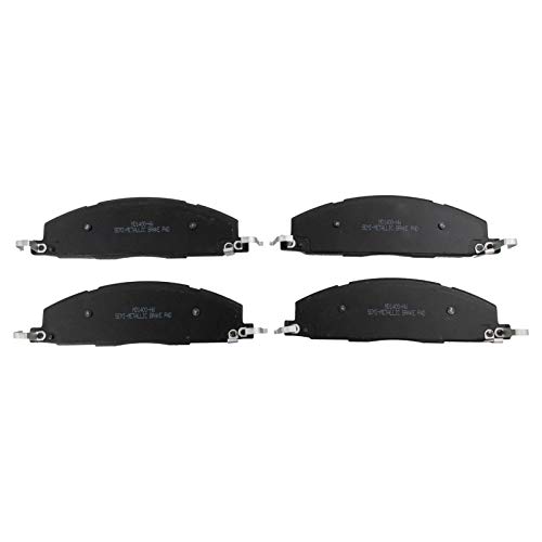 Image of TRQ Rear Brake Pad & Rotor Kit Semi-Metallic Compatible with 2014-2014 Ram 3500