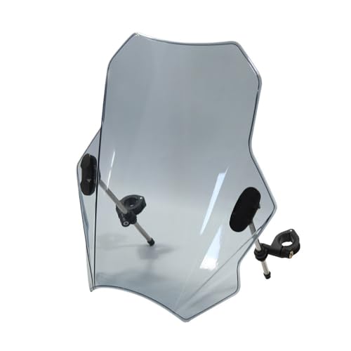 Déflecteur pare-brise moto réduction turbulences vent pour FZ6 FZ8 XJ6 MT09