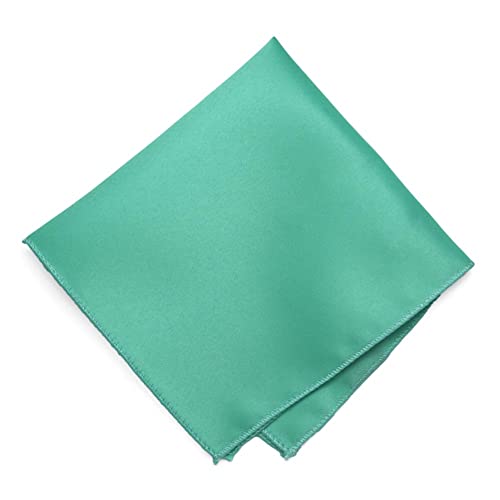 Image of tiemart Solid Color Pocket Squares for Men | For Suits, Perfect for Wedding Parties, 12 x 12 inch / 30 x 30 cm