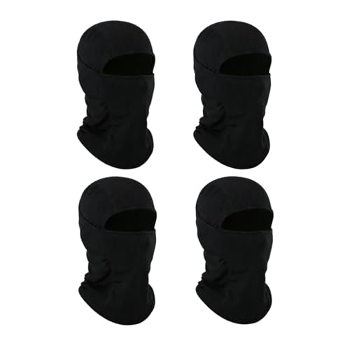 Image of 4 Pieces Balaclava Mask Sun Protection Hood Face Cover Full Head Mask for Men and Women for Hunting Fishing Skiing