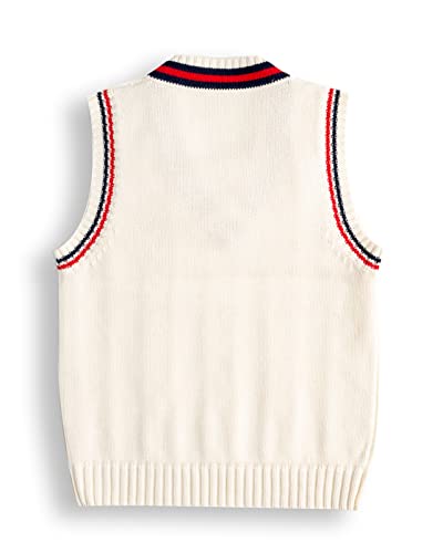 Boys Girls V-Neck Knitted Sweater Vest School Uniform Kids Knit Sweater Vest Sleeveless Pullover Waistcoat2
