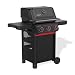 Weber Spirit E-325 Stealth Edition Gasgrill, Schwarz, 3-Brenner, mit Sear Zone