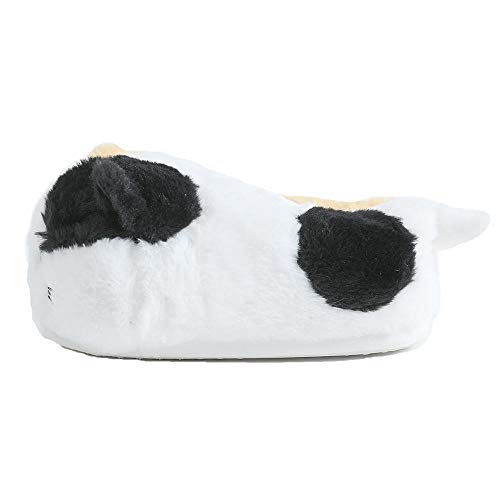 Animal Home Shoes, White Black Cat Slippers, Indoor Fashion Women Breathable Comfortable Home Soft Slippers 10 Asshown #TOP4