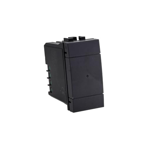 Pulsante Connesso Smart WiFi, Compatibile Con Bticino Living, Colore Nero, App Tuya, 220V 5A, Interruttore Deviatore Invertitore 3 in 1