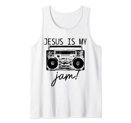 Jesús Música Cristiana Graciosa Biblia Pastor Fe Camiseta sin Mangas