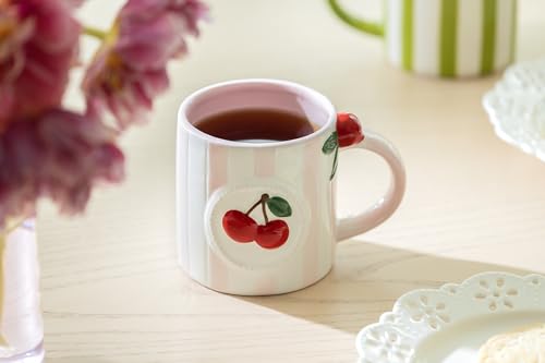 Taza cerámica Fruit Stripe para café de 14 oz miniatura 2
