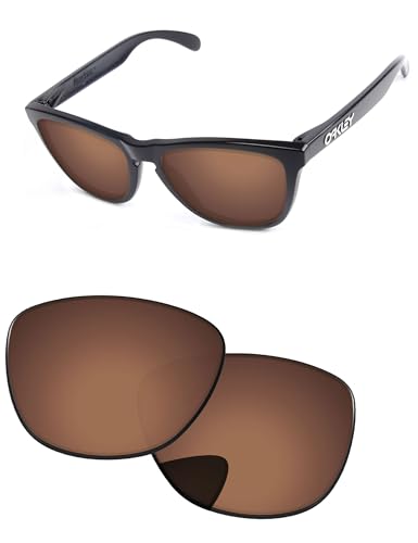 Image of Replacement Lenses for Oakley Frogskin OO9013 55mm Sunglass - Precision Fit, UV Block & Impact Resistant
